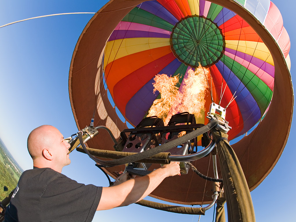 hot air balloon equipment